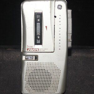 GE 3 5853 AVR - AUTOMATIC VOICE RECORDER - MICRO CASSETTE - FASTPLAYBACK